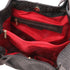 TL KeyLuck - Woven printed leather shopping bag